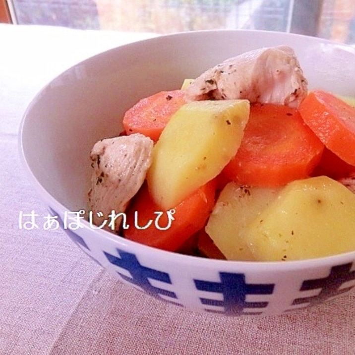 鷄のハーブ蒸し煮✿
